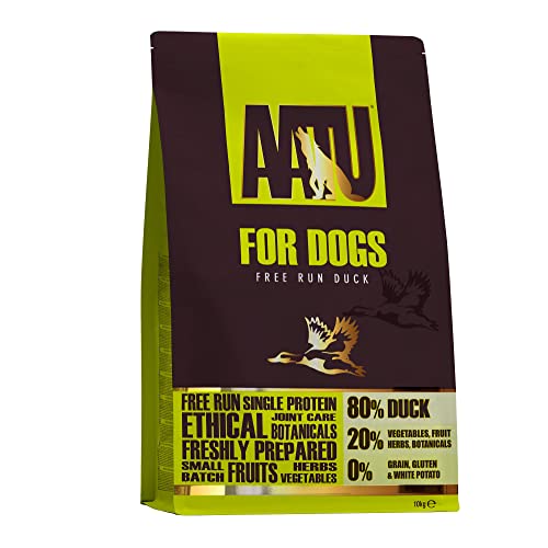 AATU 80/20 Dry Dog Food, Salmon, High Protein, Grain Free Recipe, No Artificial Ingredients