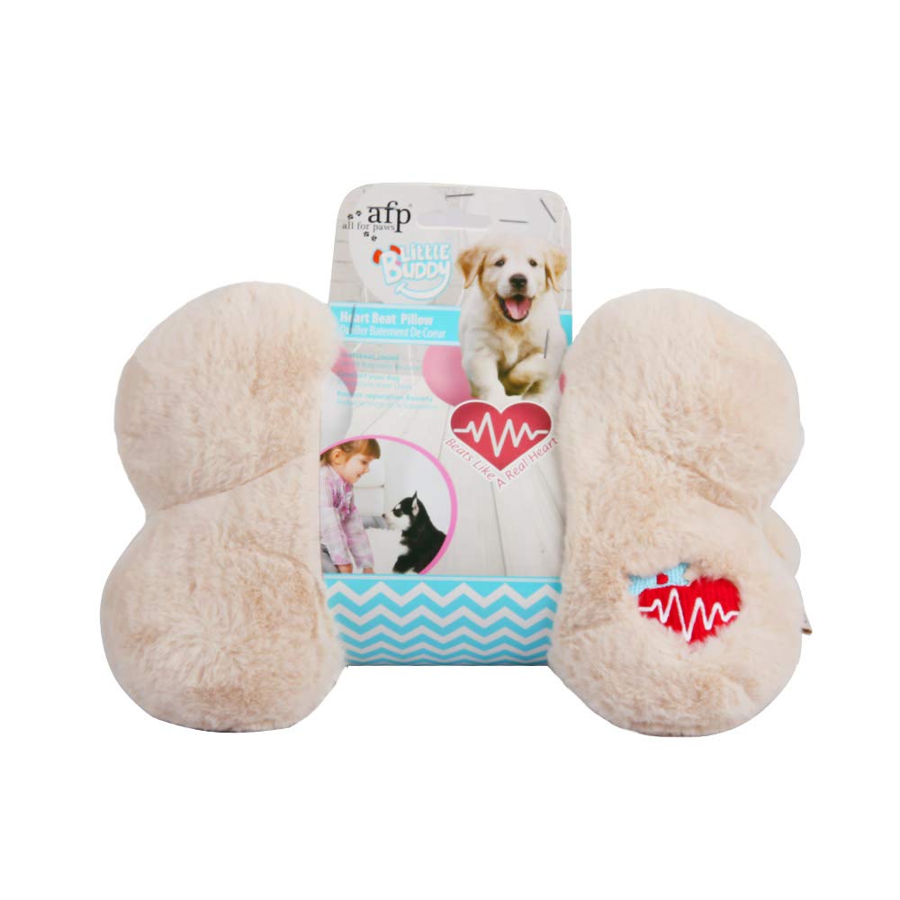 ALL FOR PAWS Little Buddy Heart Beat Sheep, Puppy Toy With Heartbeat Dog Training Toy For Separation Anxiety Relief Behavioral Aid For Pets