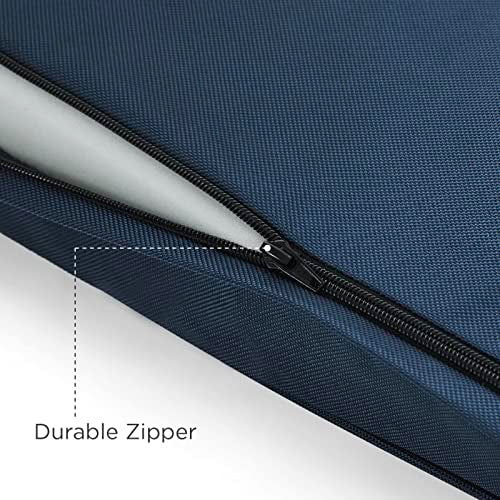 Bedsure Large Dog Bed Washable - Orthopedic Dog Bed and Mattress Mat for Dog Crate with Removable Plush Sherpa Cover, Gifts for Dog