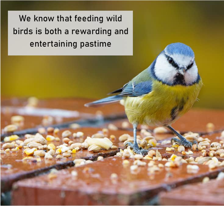 No Wheat Mixture 15kg Premium Wild Bird Food Garden Seed Feed