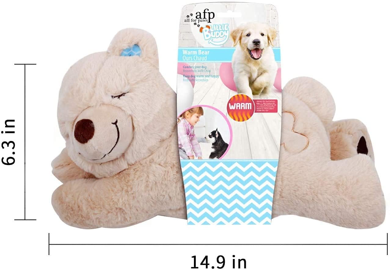 ALL FOR PAWS Little Buddy Heart Beat Sheep, Puppy Toy With Heartbeat Dog Training Toy For Separation Anxiety Relief Behavioral Aid For Pets