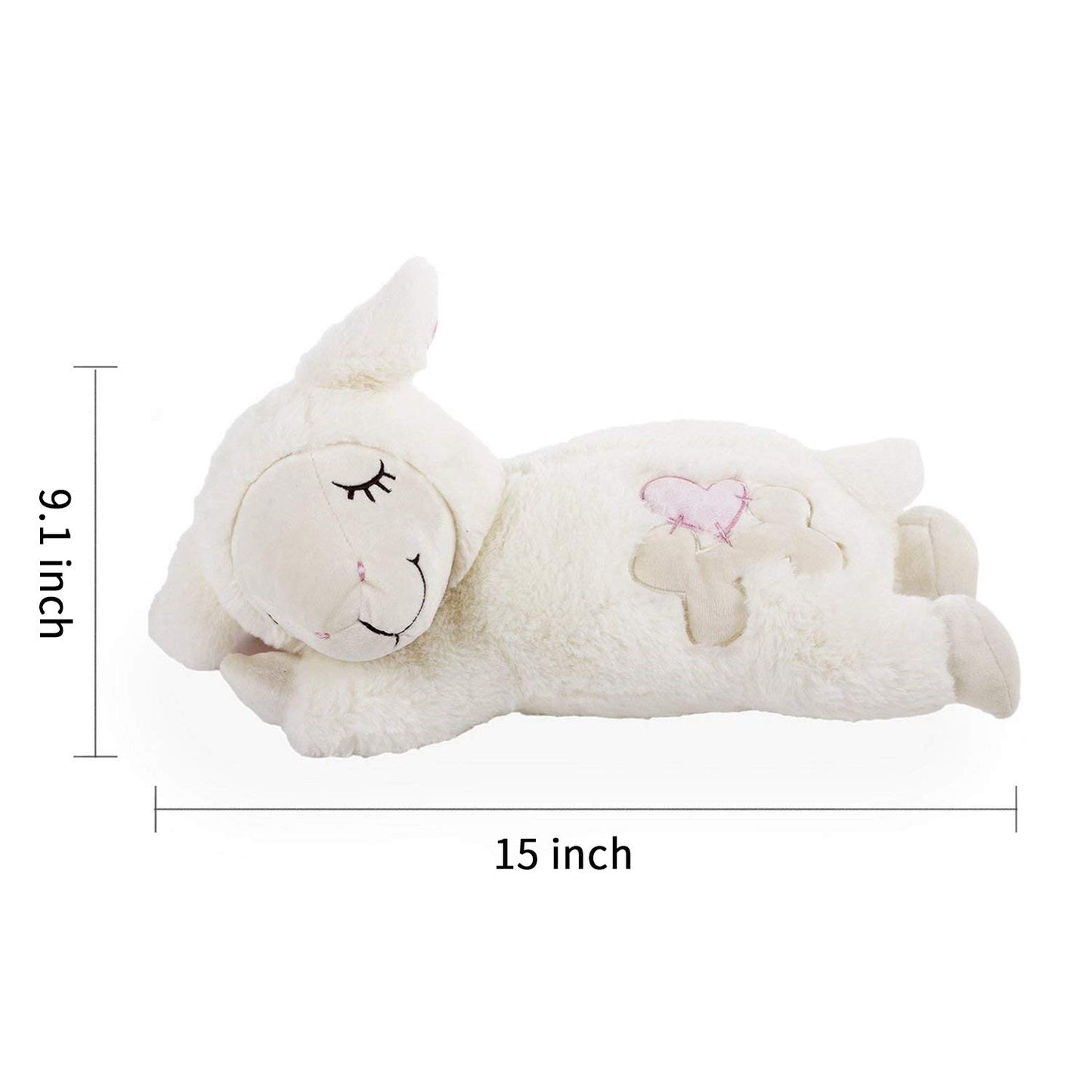 ALL FOR PAWS Heartbeat Dog Toy for Puppy,Snuggle Dog Behavioral Sleep Aid Puppy Toys, Pacifier Calming Behavioral Aid Plush Toy for Dogs