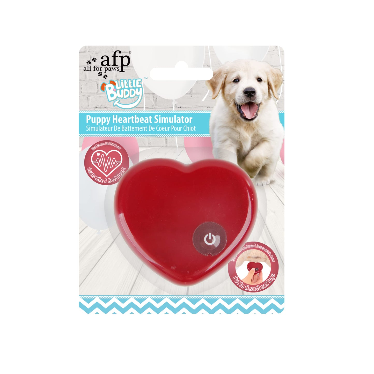 ALL FOR PAWS Little Buddy Heart Beat Sheep, Puppy Toy With Heartbeat Dog Training Toy For Separation Anxiety Relief Behavioral Aid For Pets