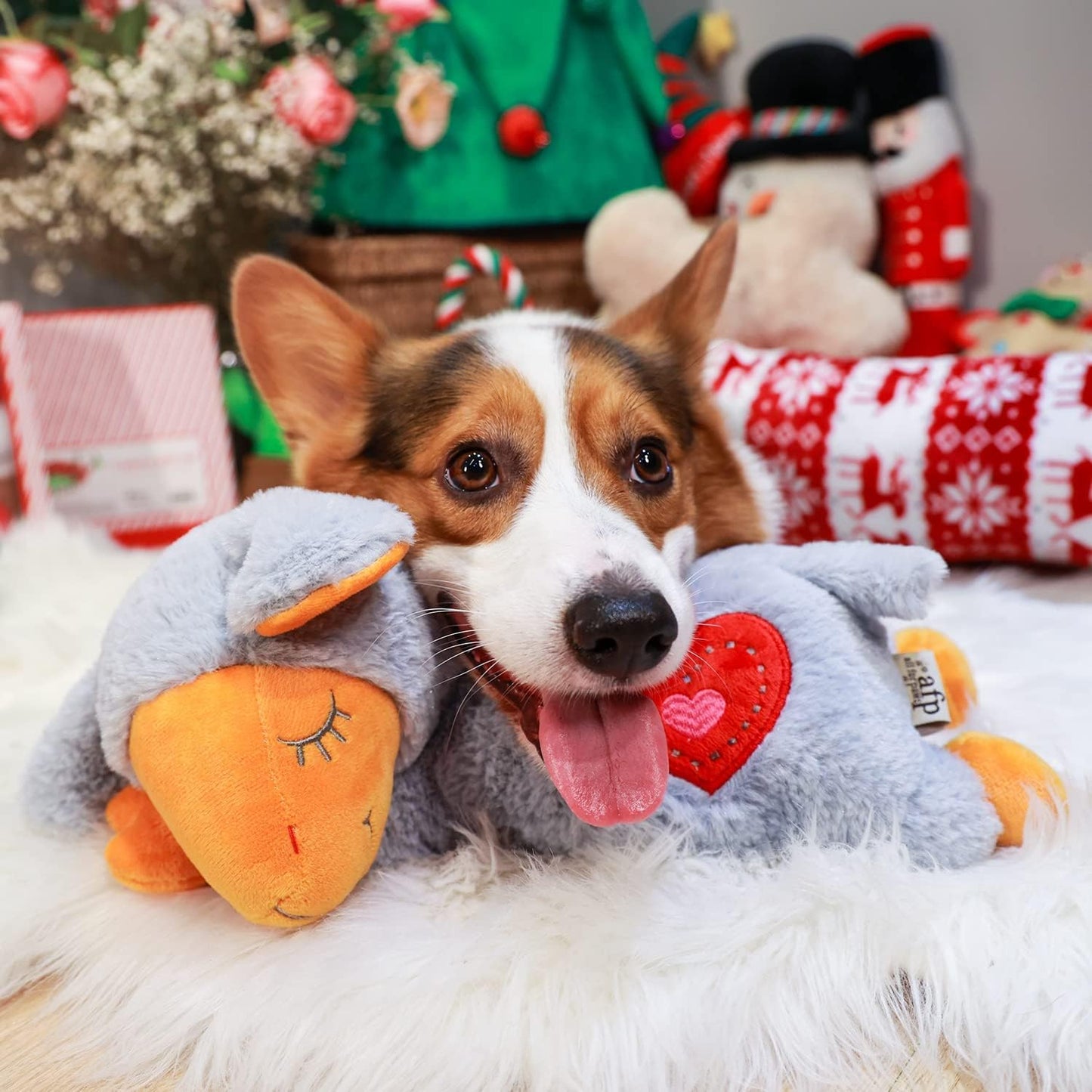 ALL FOR PAWS Little Buddy Heart Beat Sheep, Puppy Toy With Heartbeat Dog Training Toy For Separation Anxiety Relief Behavioral Aid For Pets