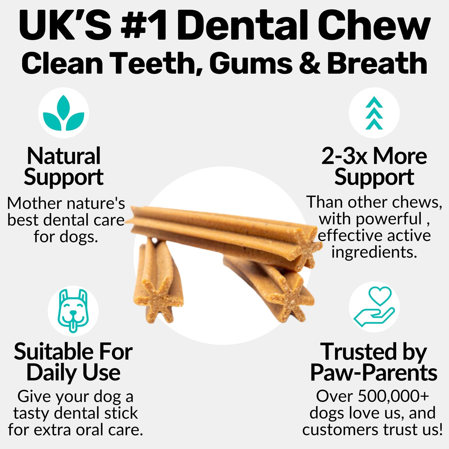 NutriPaw Dental Formula Water Additive For Dogs & Cats - Clean Teeth, Healthy Gums & Fresh Breath - Manage Plaque & Tartar Build-Up - Fuss-Free - No Brushing Needed - Cat/Dog Mouthwash & Oral Health