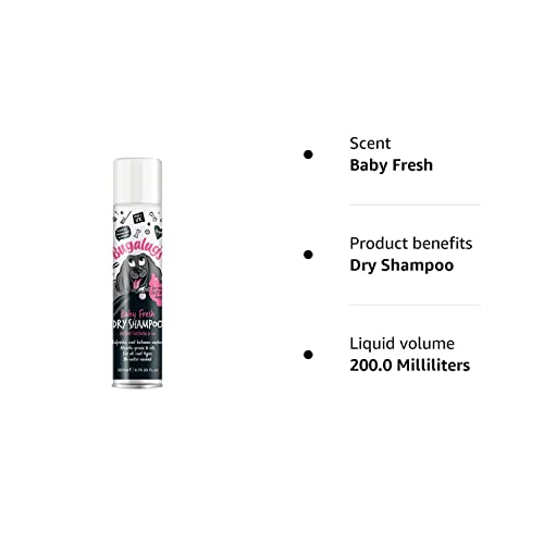 BUGALUGS Baby Fresh Dog Shampoo 500ml dog grooming shampoo products for smelly dogs with baby powder scent, best puppy shampoo baby fresh, shampoo conditioner, Vegan pet shampoo professional