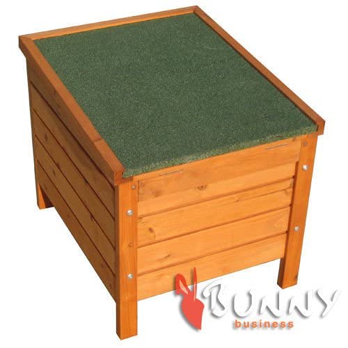 BUNNY BUSINESS Cat/Puppy/Rabbit/Guinea Pig Wooden Hide House