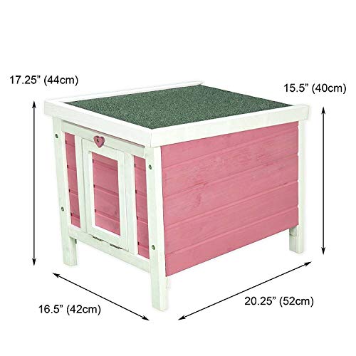 BUNNY BUSINESS Cat/Puppy/Rabbit/Guinea Pig Wooden Hide House