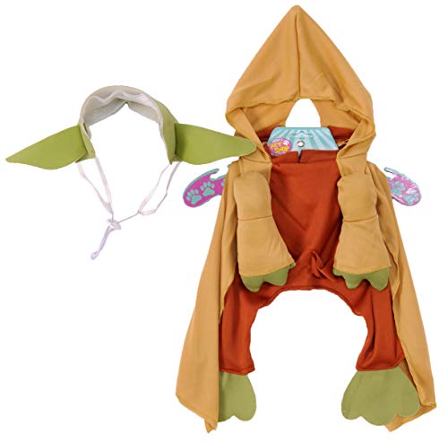 Rubie's Official Yoda Dog Fancy Dress Star Wars Scifi Film Pet Puppy Animal Halloween Costume