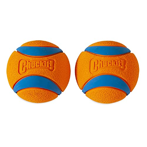 ChuckIt! Ultra Ball Dog Toy, Durable High Bounce Floating Rubber Dog Ball, Launcher Compatible Toy For Dogs