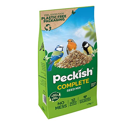 Peckish 60051246 Complete Seed and Nut No Mess Wild Bird Food Mix