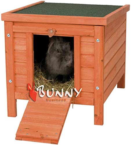 BUNNY BUSINESS Cat/Puppy/Rabbit/Guinea Pig Wooden Hide House
