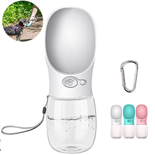 COTOP Portable Dog Water Bottle, 350/550ml Dog Walking Travel Bottle Puppy Water Leak Proof Drinking Dispenser Food Grade Dog Hot Water Drink Bottle , Pet Outdoor Drinking Cup Dog Gift