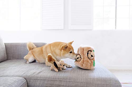 Outward Hound Hide A Squirrel Plush Dog Toy Puzzle
