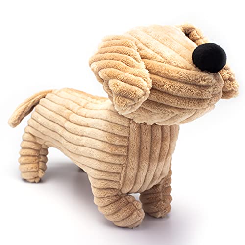 Petface (Little Petface) Freddi Cord, Plush Puppy Dog Toy
