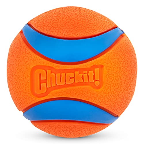 ChuckIt! Ultra Ball Dog Toy, Durable High Bounce Floating Rubber Dog Ball, Launcher Compatible Toy For Dogs