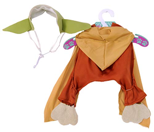 Rubie's Official Yoda Dog Fancy Dress Star Wars Scifi Film Pet Puppy Animal Halloween Costume