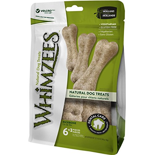 WHIMZEES By Wellness Variety Box, Mixed Shapes, Natural and Grain-Free Dog Chews, Dog Dental Sticks for Medium Breeds