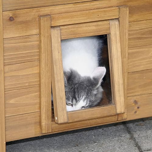 Kerbl Cat House Lodge, 77 x 50 x 73 cm, Brown