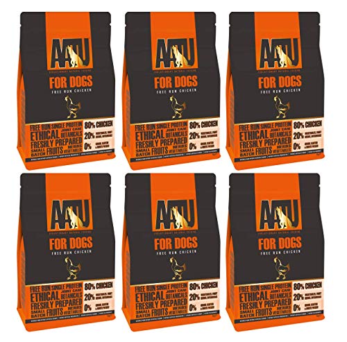 AATU 80/20 Dry Dog Food, Salmon, High Protein, Grain Free Recipe, No Artificial Ingredients