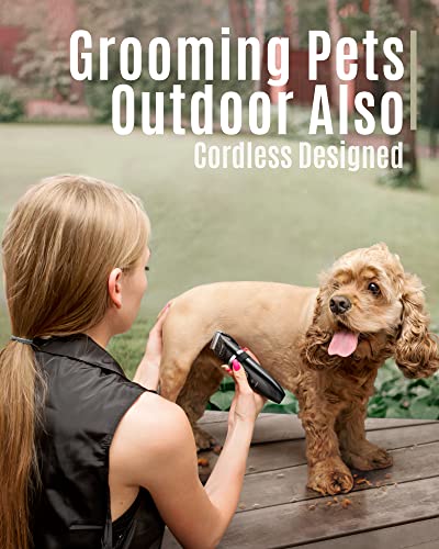 oneisall Dog Clippers Low Noise,Dog Grooming Kit,Pet Clipper Shaver for Dogs