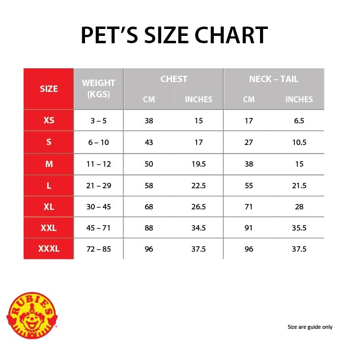 Rubie's Official Pet Dog Costume, Wonder Woman