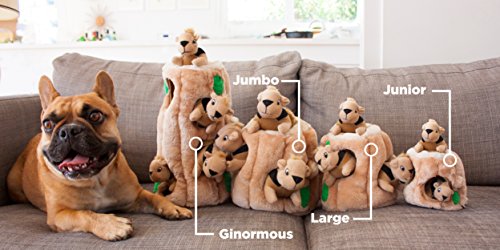 Outward Hound Hide A Squirrel Plush Dog Toy Puzzle