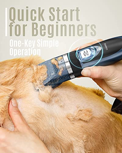 oneisall Dog Clippers Low Noise,Dog Grooming Kit,Pet Clipper Shaver for Dogs