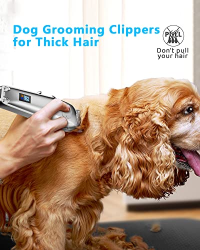 oneisall Dog Clippers Low Noise,Dog Grooming Kit,Pet Clipper Shaver for Dogs