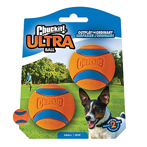 ChuckIt! Ultra Ball Dog Toy, Durable High Bounce Floating Rubber Dog Ball, Launcher Compatible Toy For Dogs