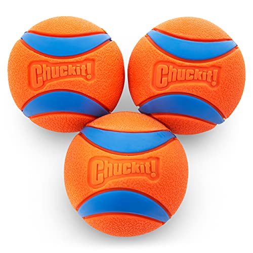 ChuckIt! Ultra Ball Dog Toy, Durable High Bounce Floating Rubber Dog Ball, Launcher Compatible Toy For Dogs