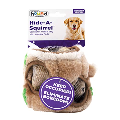 Outward Hound Hide A Squirrel Plush Dog Toy Puzzle