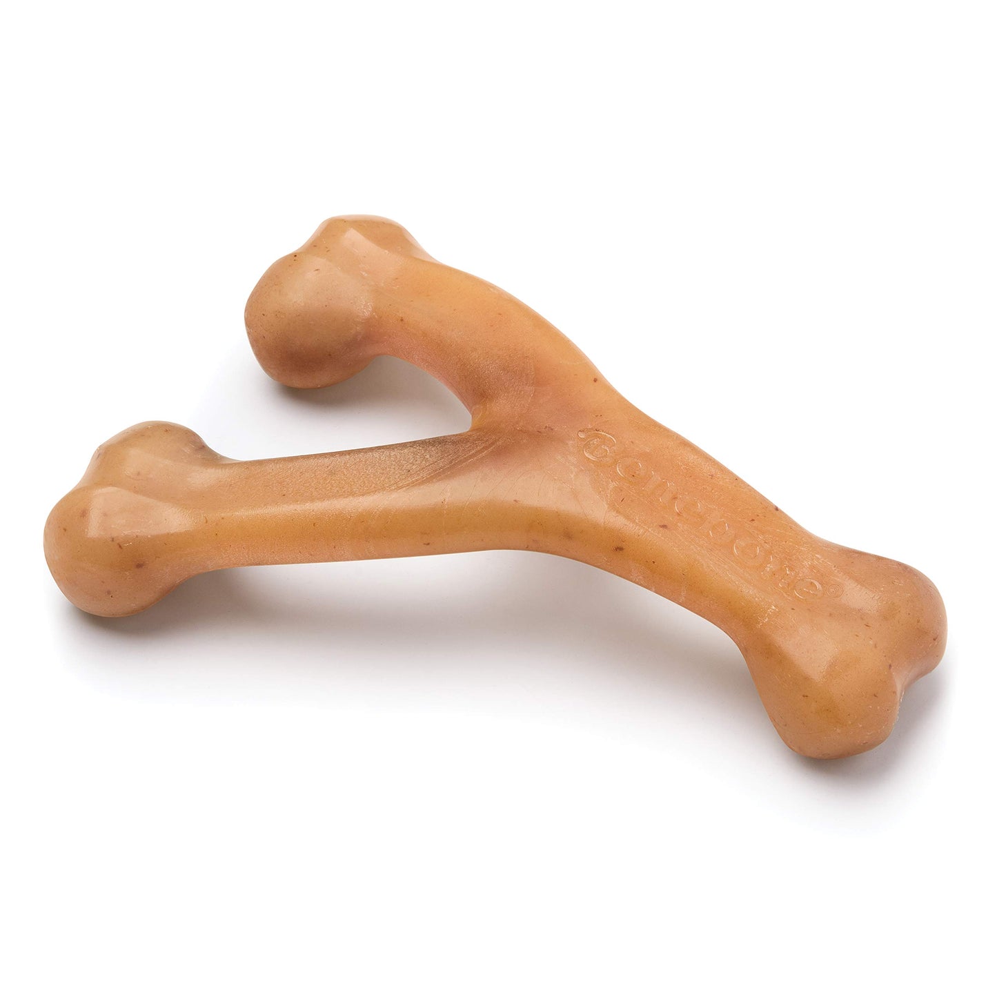 Benebone Indestructible Wishbone Dog Chew Toy for Aggressive Chewers, Long Lasting Tough Boredom Breaker for Dogs, Real Bacon Flavour, For Medium Dogs