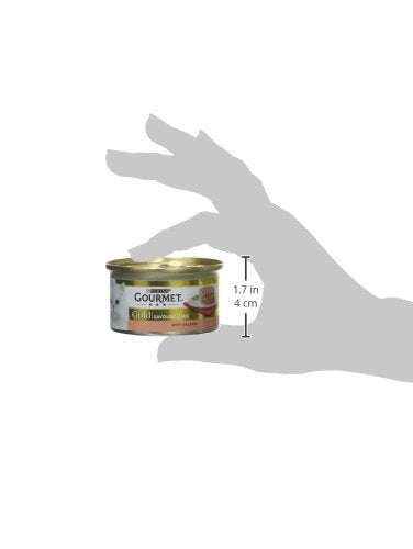 Gourmet Wet Cat Food Pouches in Gravy - Perle Chef's Collection 40 x 85g - Mix of Fish, Lamb, Duck, Turkey, Pet Food - Wet - Bulk Food, Cat Wet Food suitable for Adult and Senior Cats
