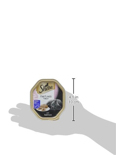 Sheba Fine Flakes Poultry Collection in Jelly 40 Pouches, Adult Wet Cat Food
