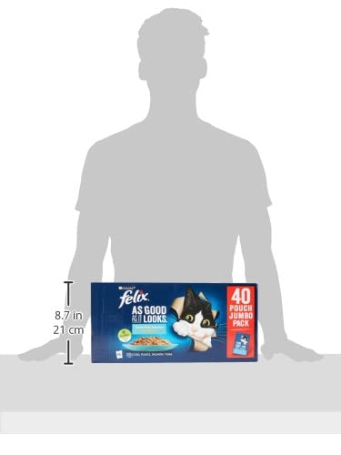 Felix Original 7+ Variety in Jelly Cat Food