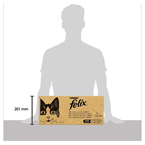 Felix Original 7+ Variety in Jelly Cat Food