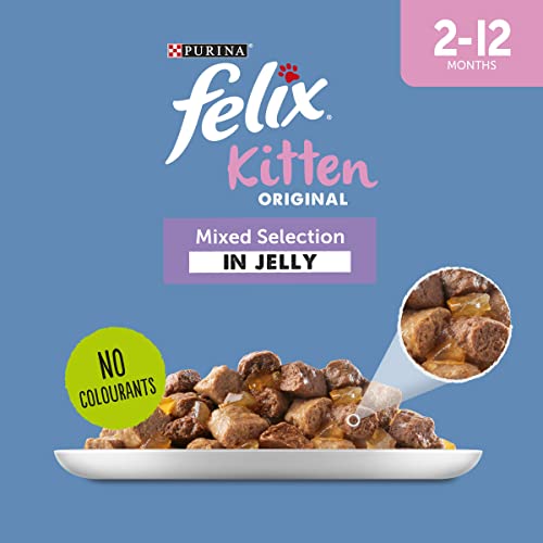 Felix Original 7+ Variety in Jelly Cat Food