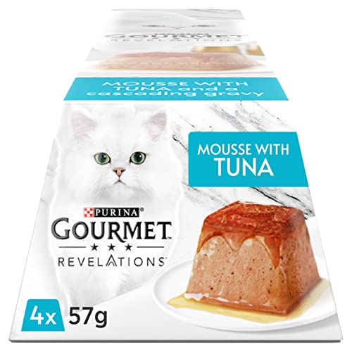 Gourmet Wet Cat Food Pouches in Gravy - Perle Chef's Collection 40 x 85g - Mix of Fish, Lamb, Duck, Turkey, Pet Food - Wet - Bulk Food, Cat Wet Food suitable for Adult and Senior Cats