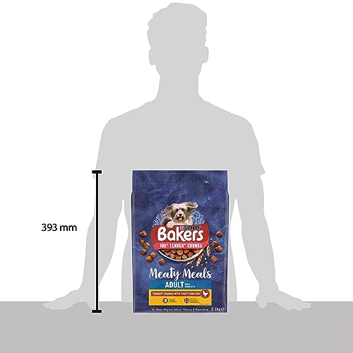 Bakers Adult Dry Dog Food Beef and Veg