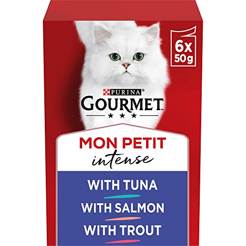 Gourmet Wet Cat Food Pouches in Gravy - Perle Chef's Collection 40 x 85g - Mix of Fish, Lamb, Duck, Turkey, Pet Food - Wet - Bulk Food, Cat Wet Food suitable for Adult and Senior Cats