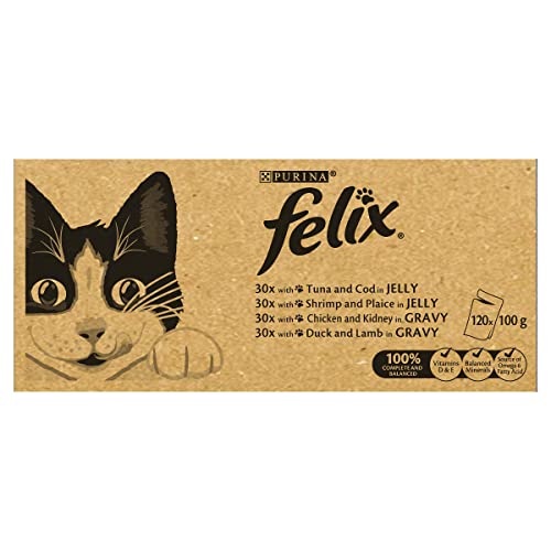 Felix Original 7+ Variety in Jelly Cat Food