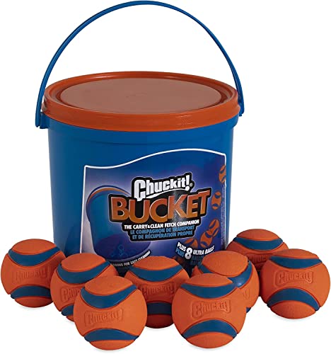 ChuckIt! Ultra Ball Dog Toy, Durable High Bounce Floating Rubber Dog Ball, Launcher Compatible Toy For Dogs