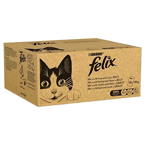 Felix Original 7+ Variety in Jelly Cat Food