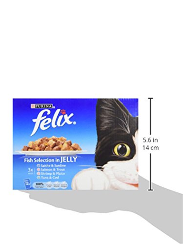 Felix Original 7+ Variety in Jelly Cat Food