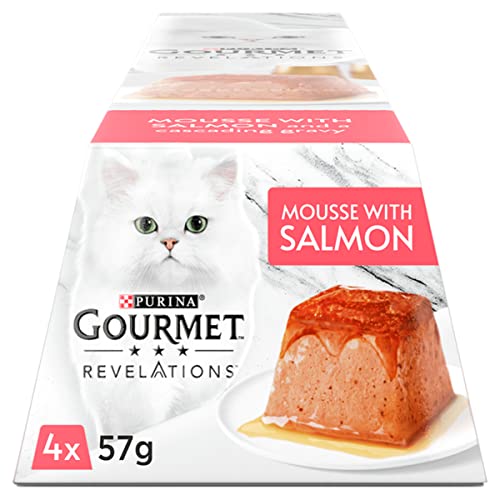 Gourmet Wet Cat Food Pouches in Gravy - Perle Chef's Collection 40 x 85g - Mix of Fish, Lamb, Duck, Turkey, Pet Food - Wet - Bulk Food, Cat Wet Food suitable for Adult and Senior Cats