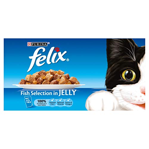 Felix Original 7+ Variety in Jelly Cat Food