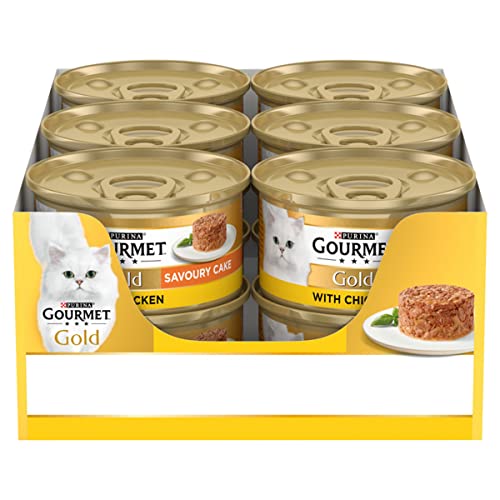 Gourmet Wet Cat Food Pouches in Gravy - Perle Chef's Collection 40 x 85g - Mix of Fish, Lamb, Duck, Turkey, Pet Food - Wet - Bulk Food, Cat Wet Food suitable for Adult and Senior Cats