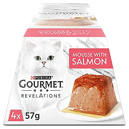 Gourmet Wet Cat Food Pouches in Gravy - Perle Chef's Collection 40 x 85g - Mix of Fish, Lamb, Duck, Turkey, Pet Food - Wet - Bulk Food, Cat Wet Food suitable for Adult and Senior Cats