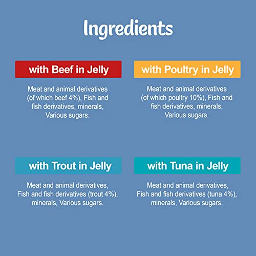 Felix Original 7+ Variety in Jelly Cat Food